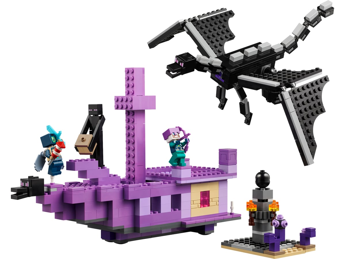 Minecraft: The Ender Dragon and End Ship