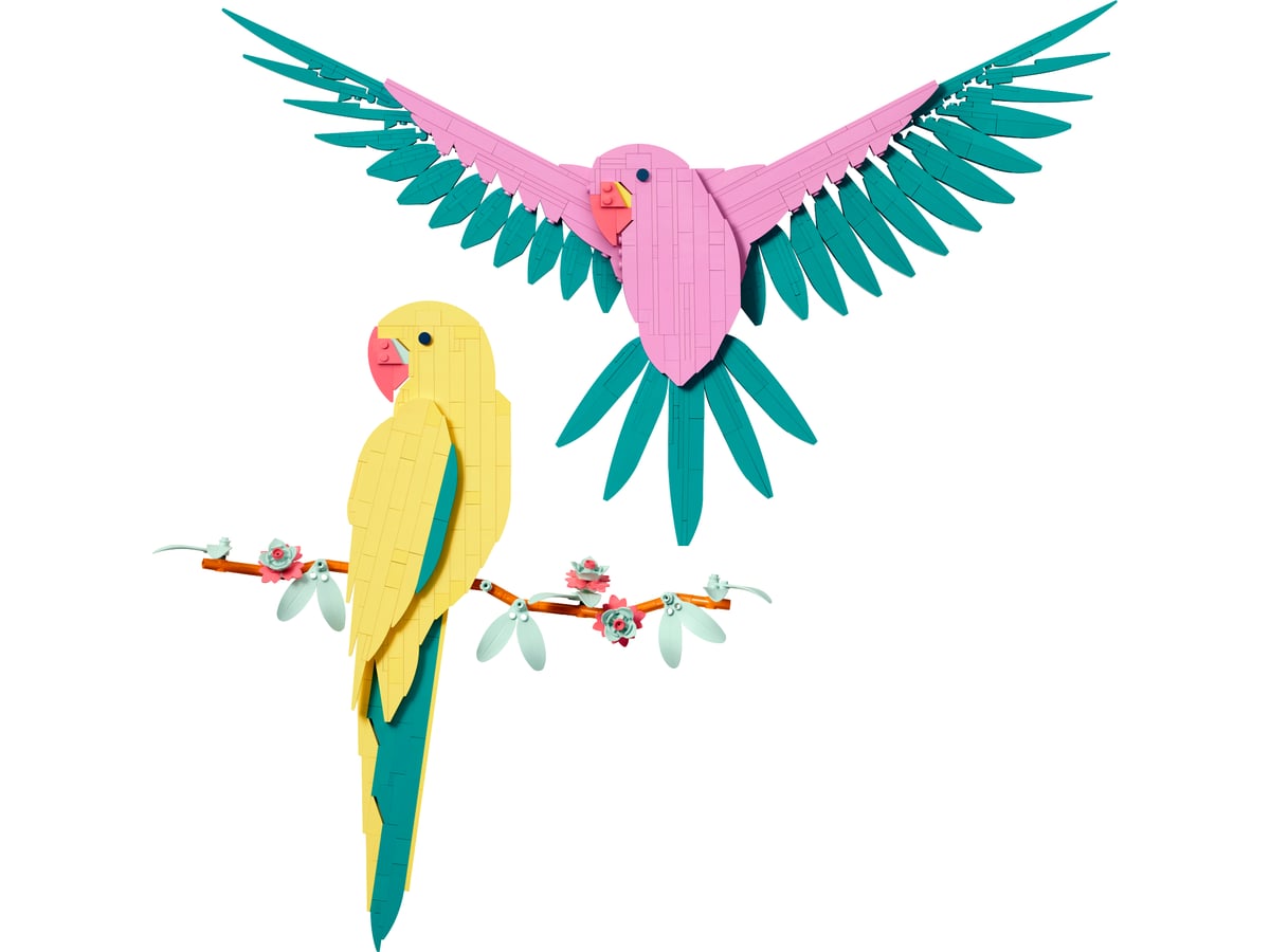 LEGO Art: Macaw Parrots