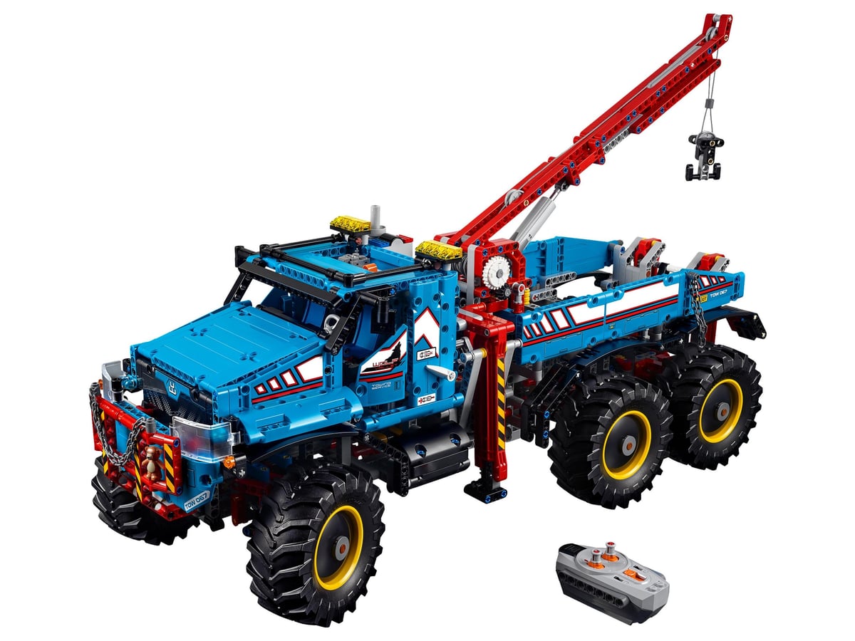Technic 6x6 All Terrain Tow Truck