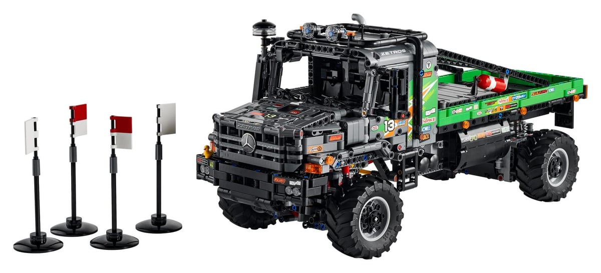 Technic: 4x4 Mercedes-Benz Zetros Trial Truck