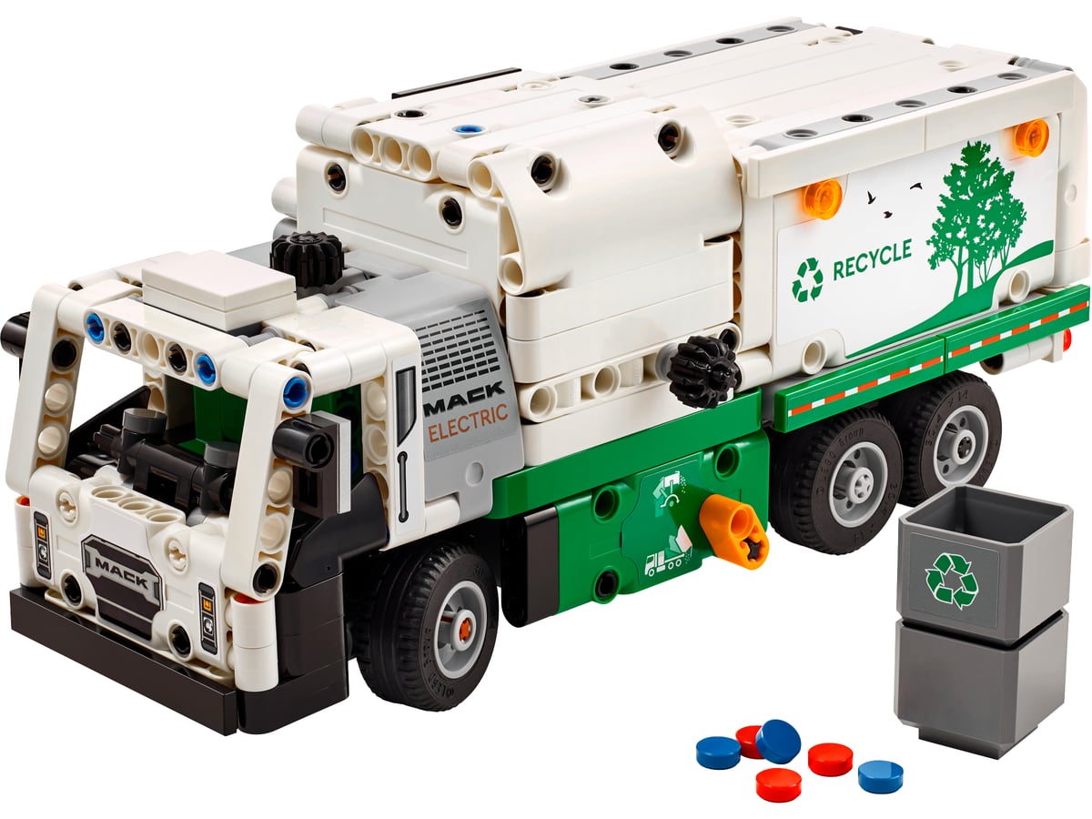 Technic: Mack LR Electric Garbage Truck