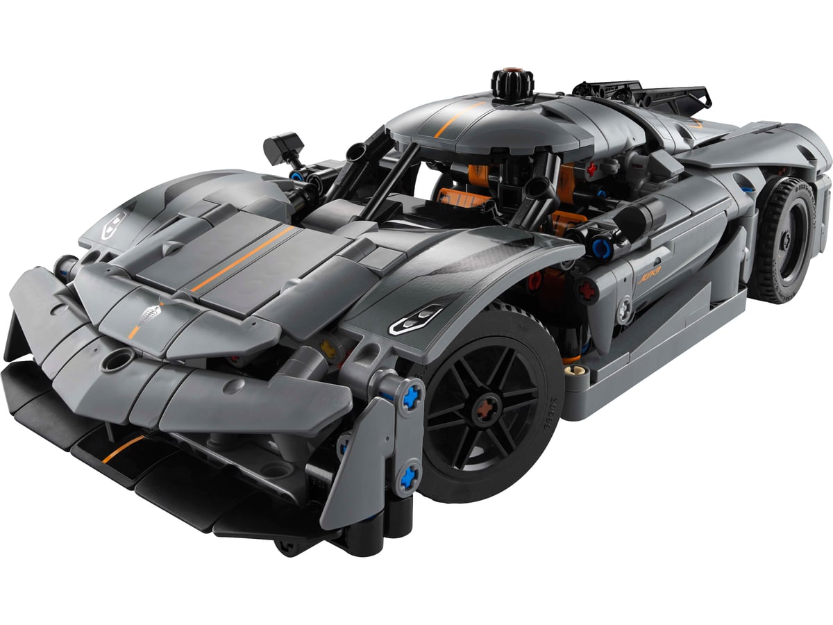 Technic: Koenigsegg Jesko Absolut Grey Hypercar
