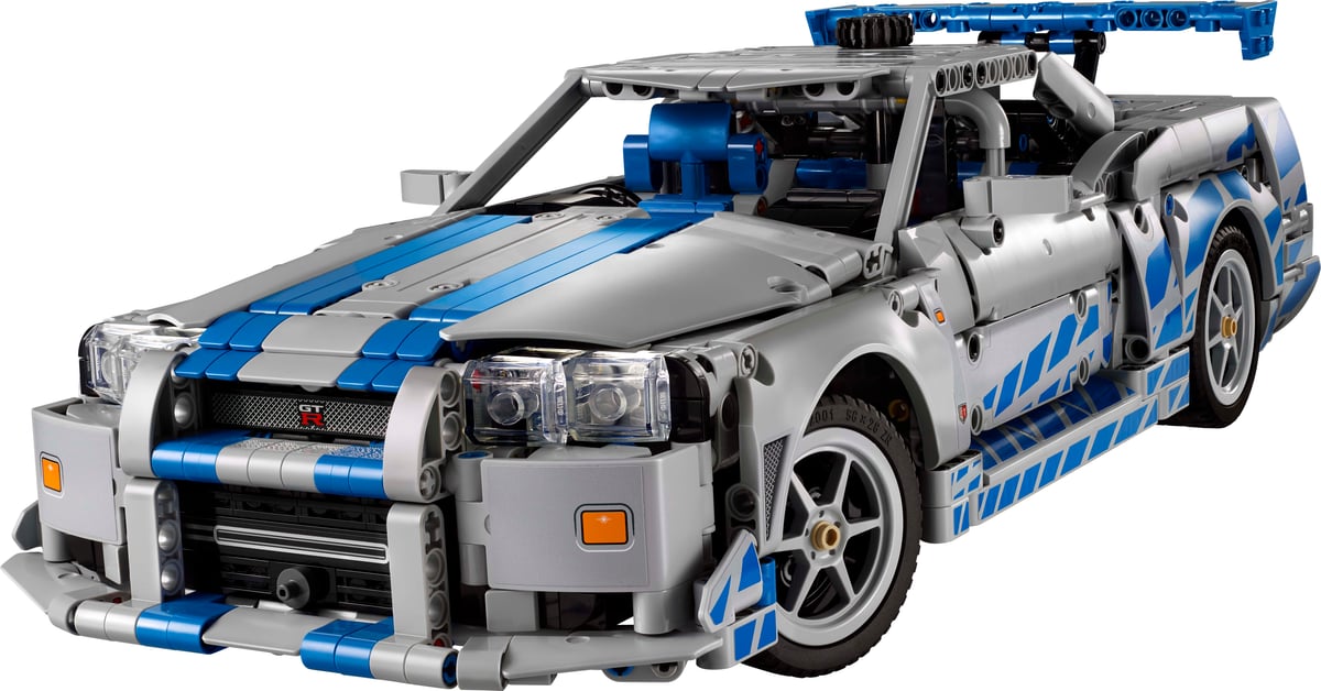 Technic 2 Fast 2 Furious Nissan Skyline GT-R (R34)