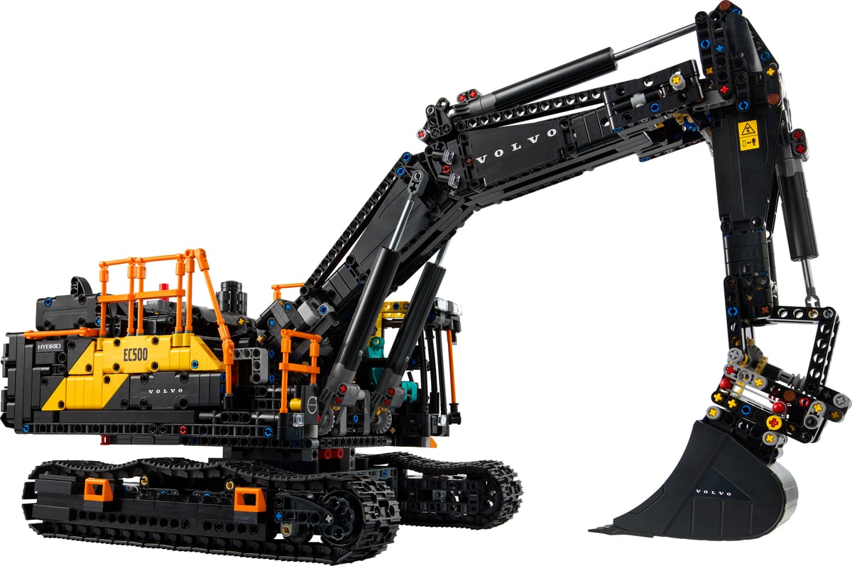 Technic: Volvo EC500 Hybrid Excavator
