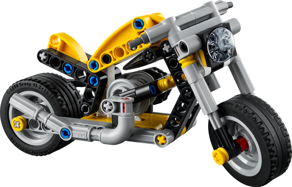 Technic: Yellow Motorcycle