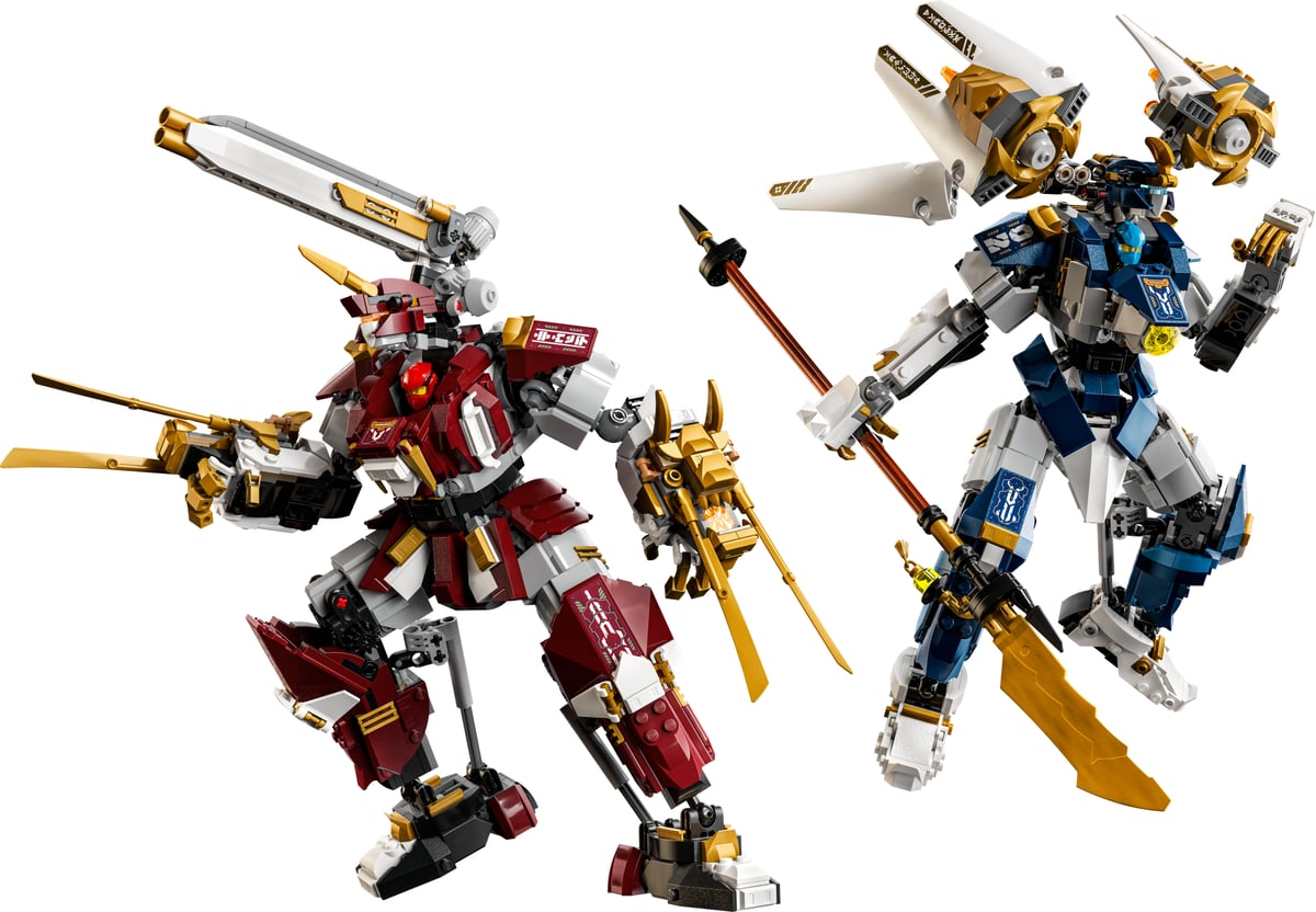 Ninjago: The Twin Titan Mechs