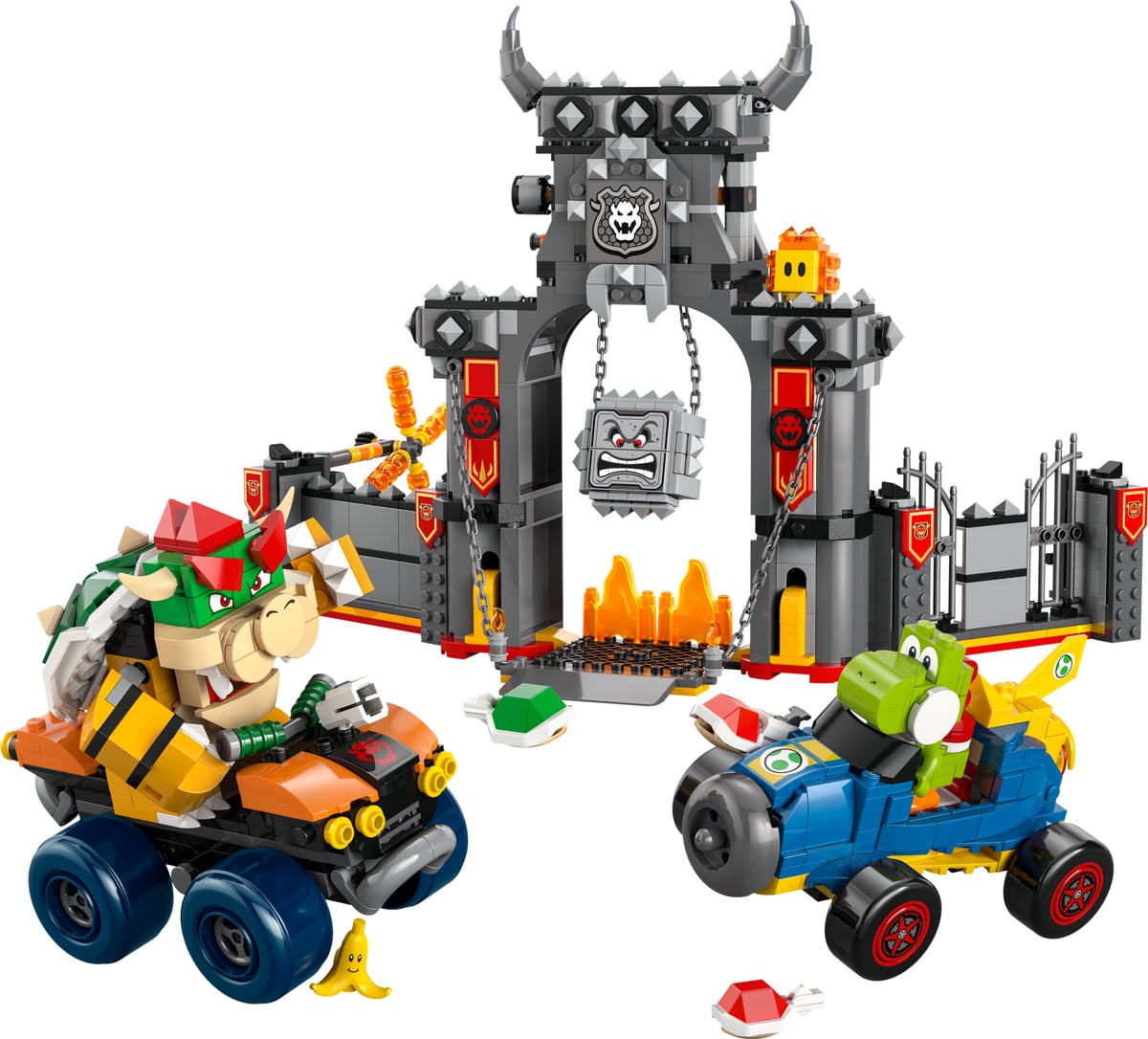 Super Mario: Mario Kart, Bowser’s Castle