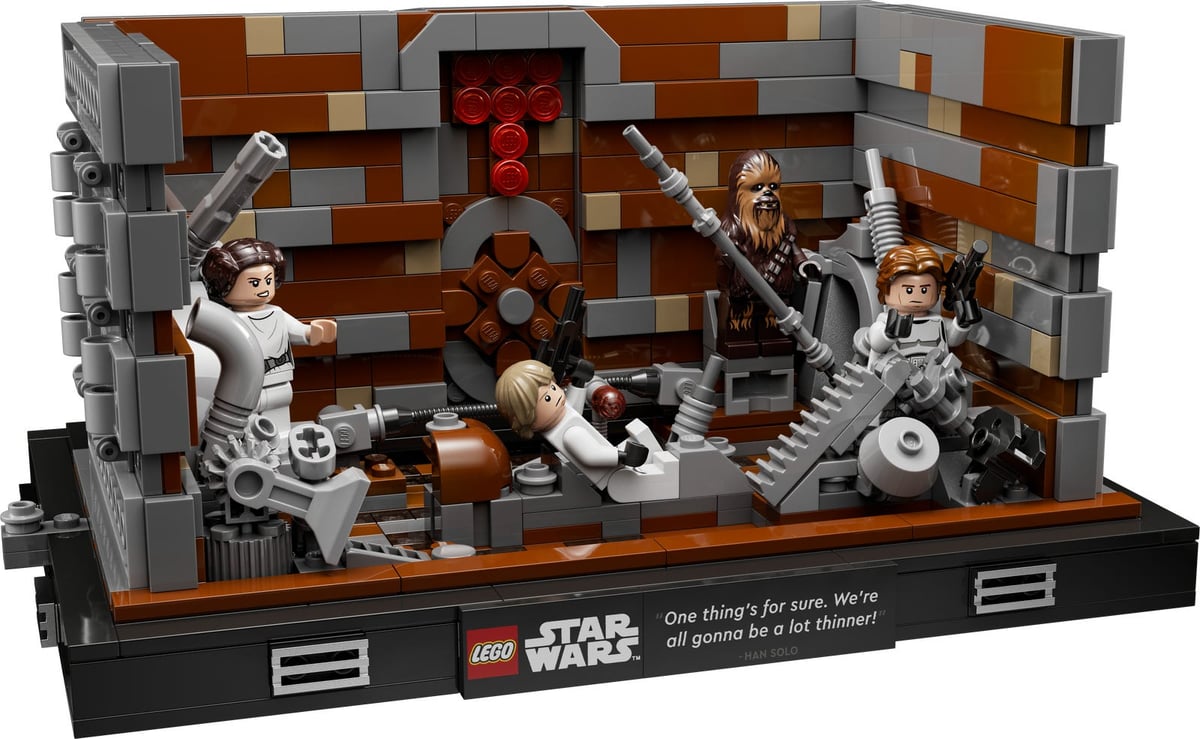 Star Wars: Death Star Trash Compactor Diorama