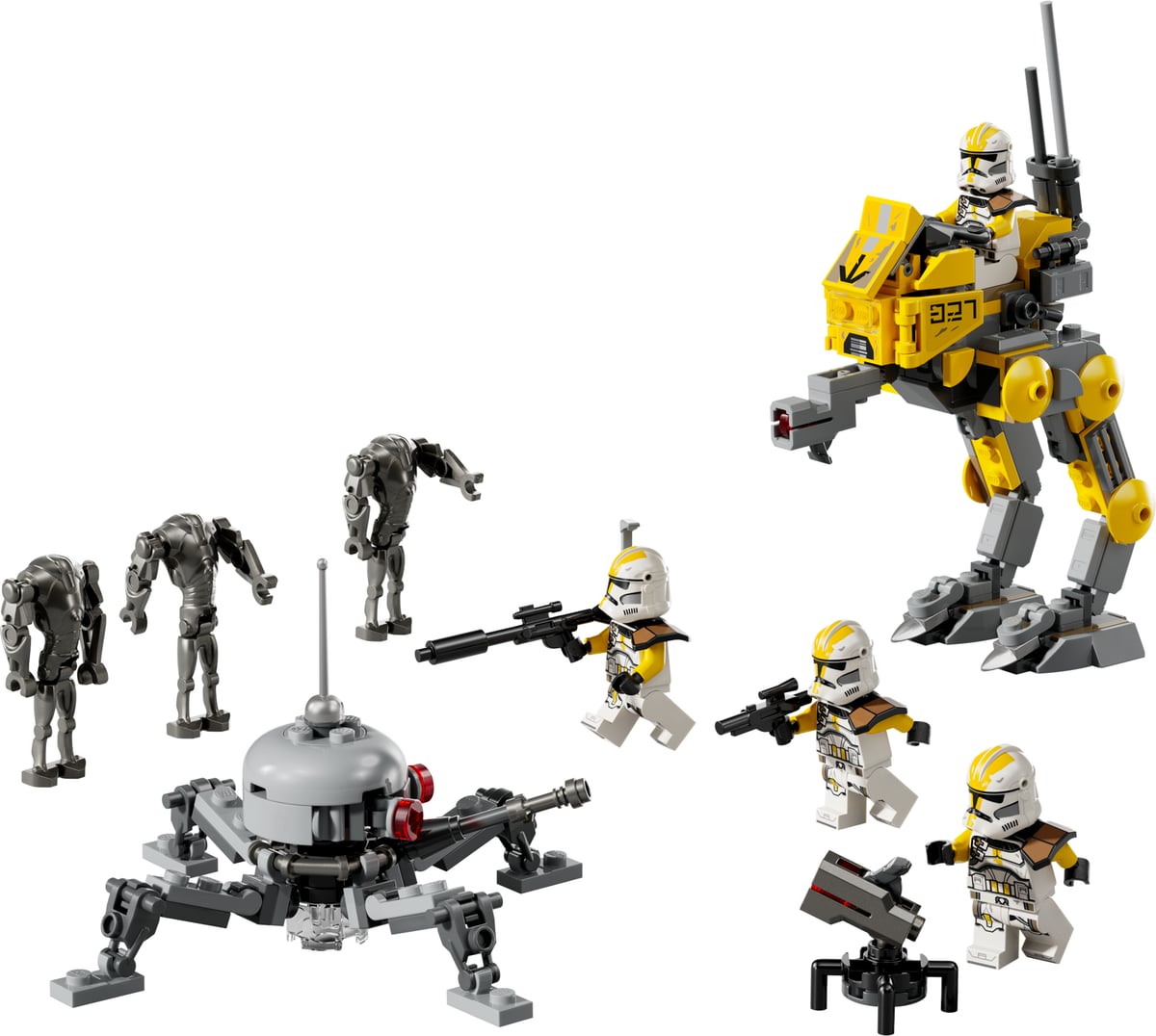 Star Wars: 327th Star Corps Clone Troopers Battle Pack