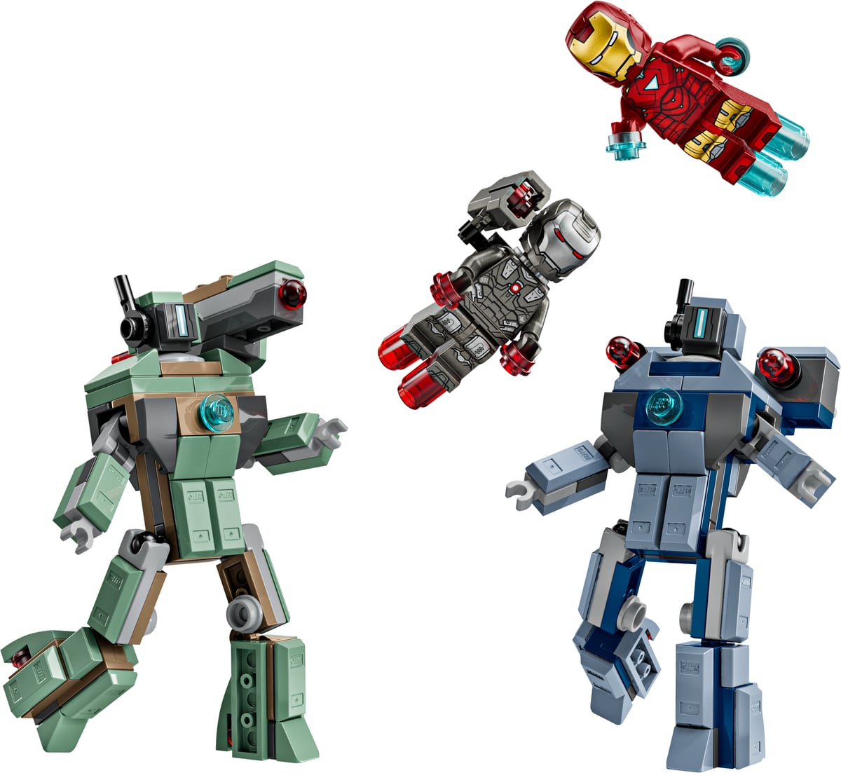 Marvel: Iron Man & War Machine vs. Hammer Drones