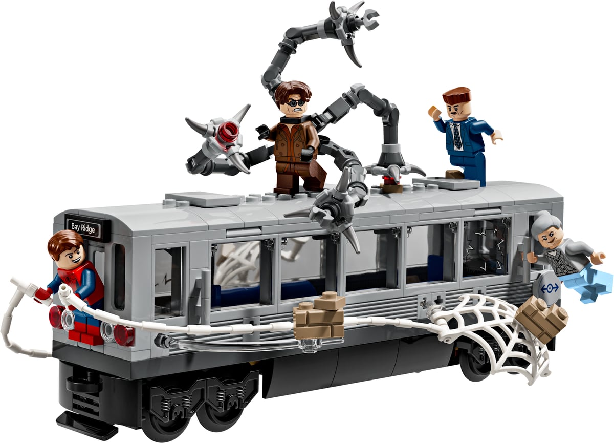 Marvel: Spider-Man vs. Doc Ock Subway Train Scene