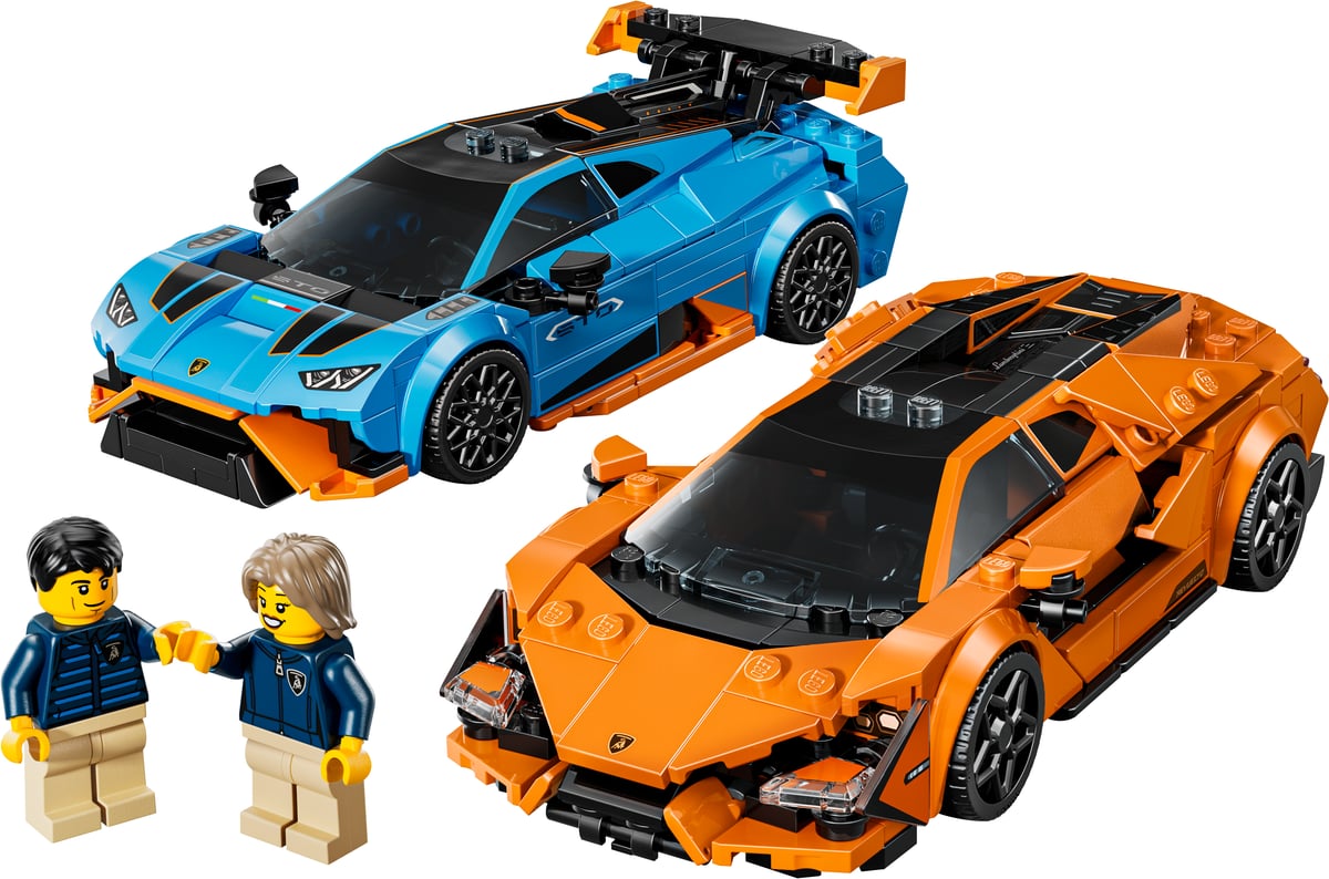 Speed Champions: Lamborghini Revuelto & Huracán STO