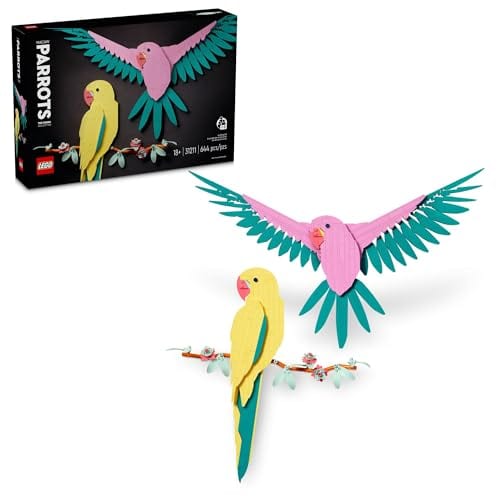 LEGO Art: Macaw Parrots